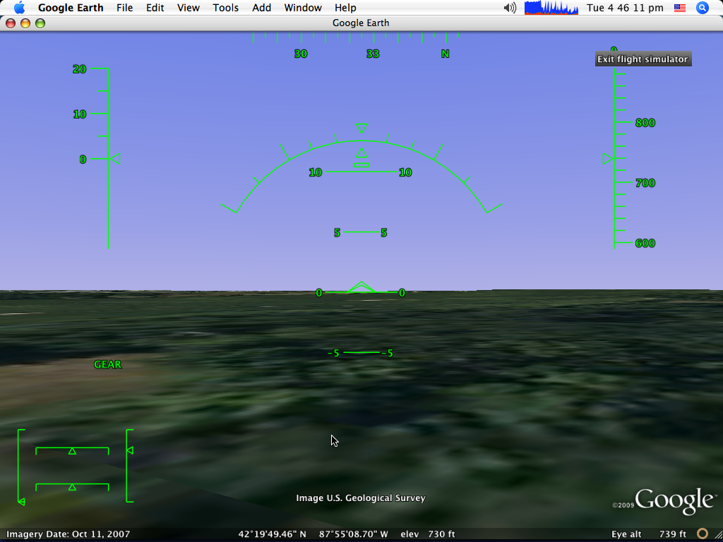 Google Earth Flight Simulator - News 